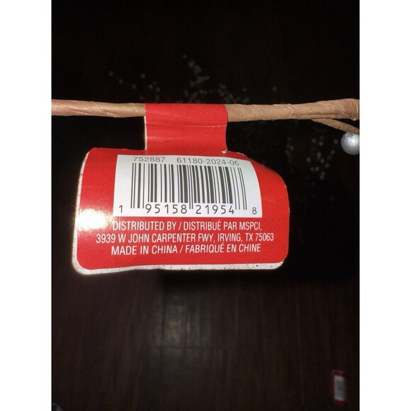 8 Ashland Noel Christmas Stem Brown Branch Silver Tips Decor Arrangement NWT - Picture 4 of 5